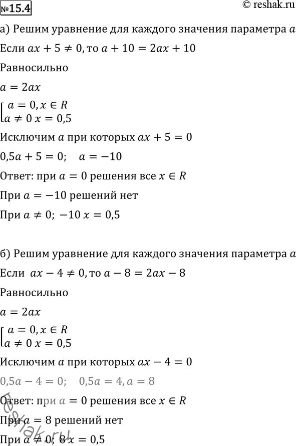 Изображение Упр.15.4 ГДЗ Никольский Потапов 11 класс